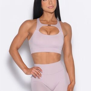 Bombshell Sportswear Violet Ice Two Way Bra & Pop Pocket Leggings